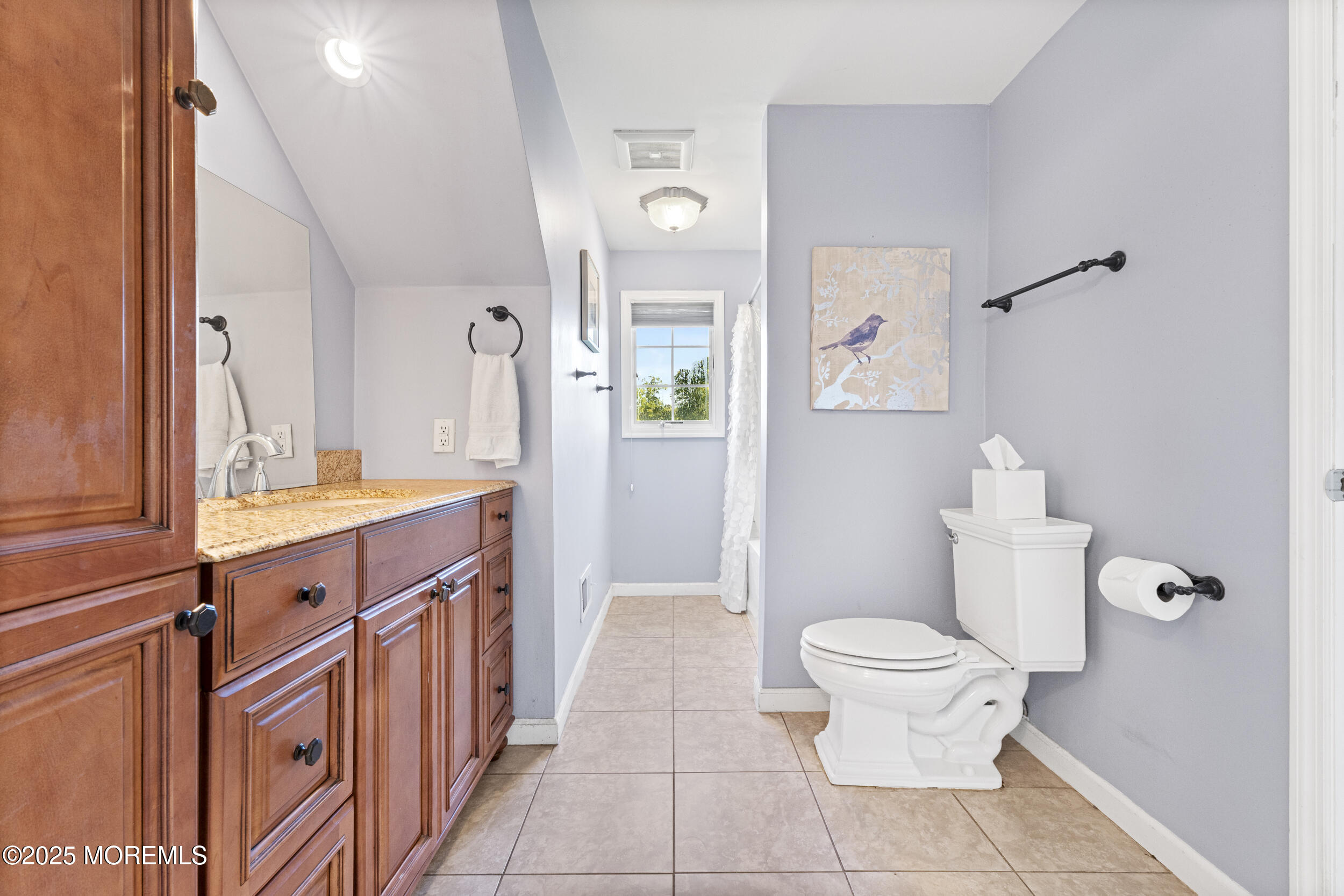 47 Yellowstone Lane Howell, NJ 07731 - Photo 25 of 47 a spacious bathroom with a granite countertop sink toilet and shower