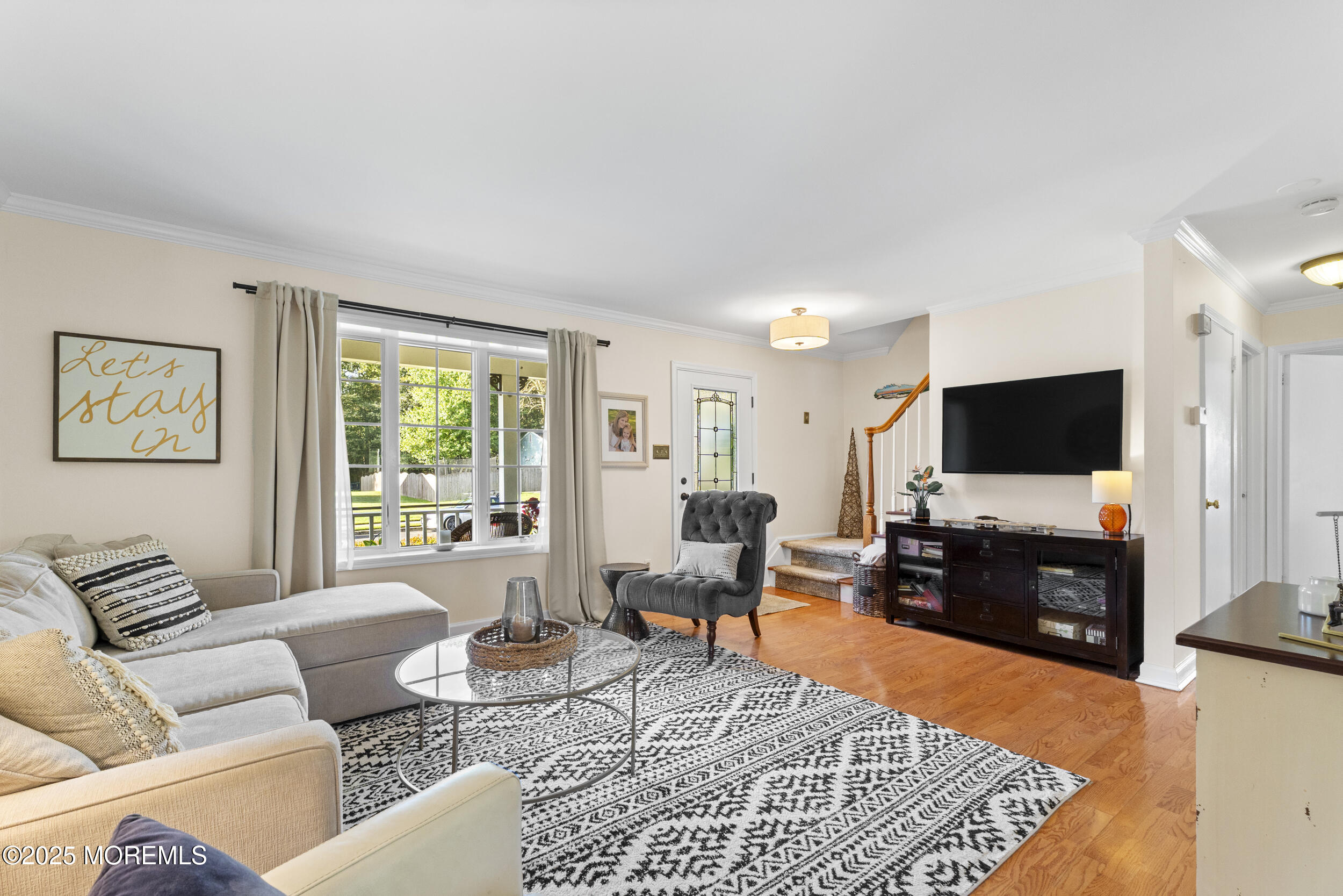 47 Yellowstone Lane Howell, NJ 07731 - Photo 8 of 47 a living room with furniture and a flat screen tv