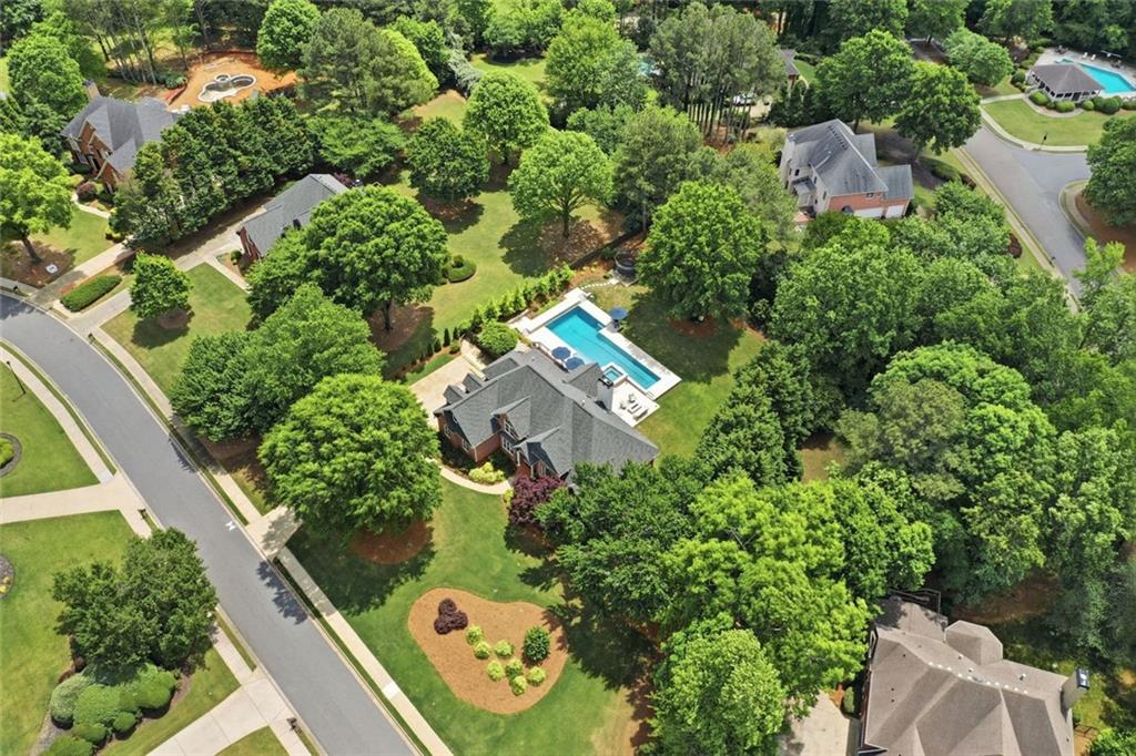 215 Bayfield Court Milton, GA 30004 - Photo 4 of 62 an aerial view of house with yard