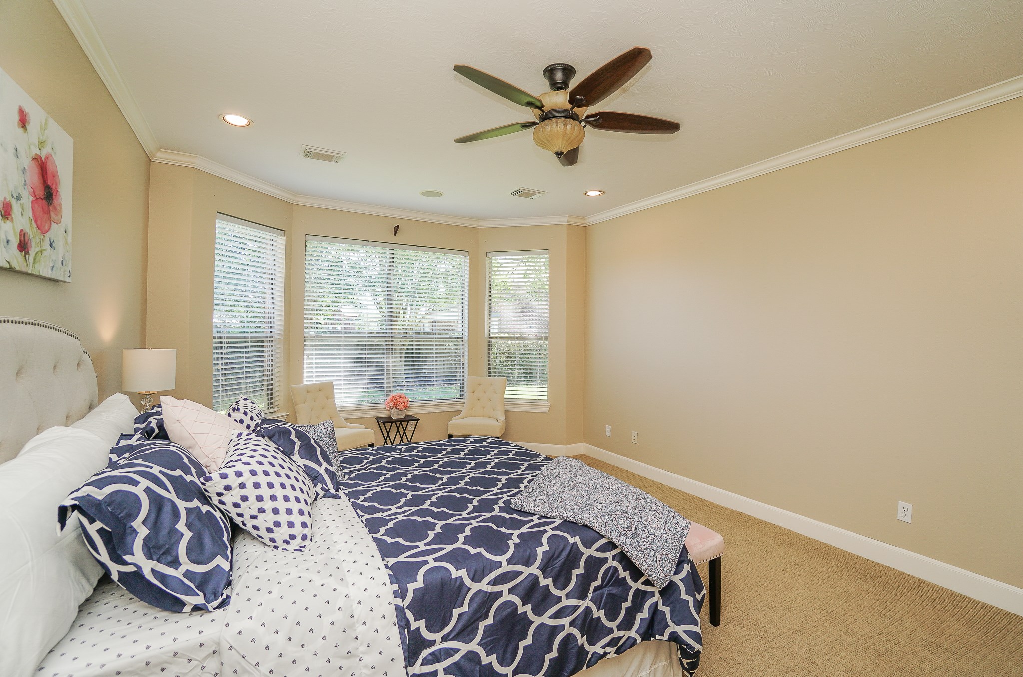 2335 Ralston Branch Way Sugar Land, TX 77479 - Photo 27 of 47 a bedroom with a large bed and a window
