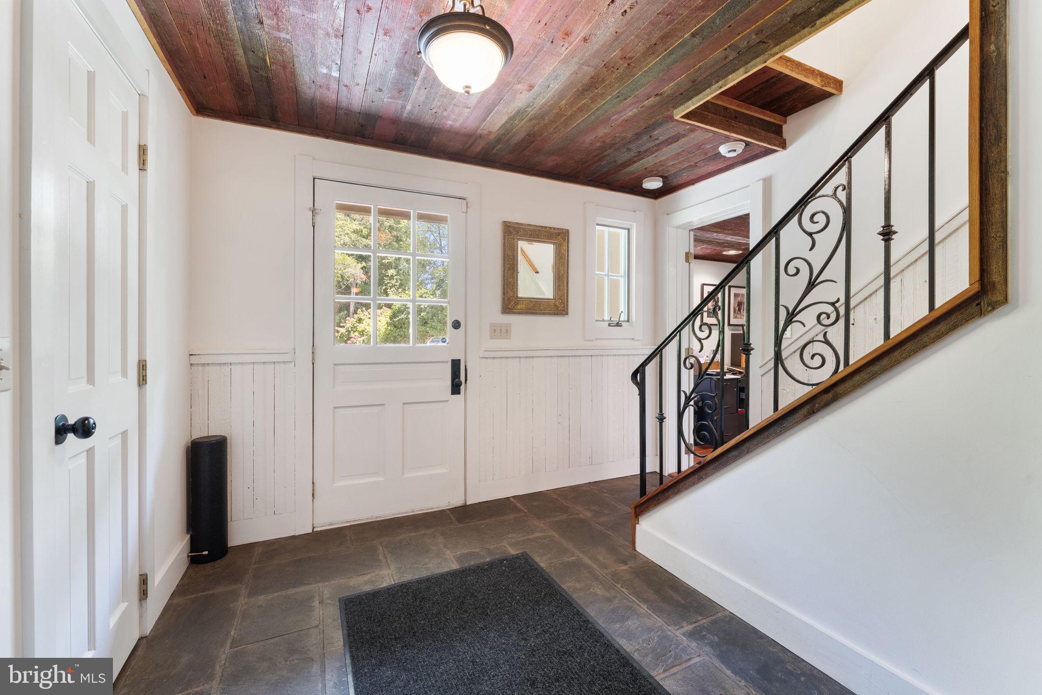 304 Righters Mill Road Gladwyne, PA 19035 - Photo 2 of 35 Entry with stone floor