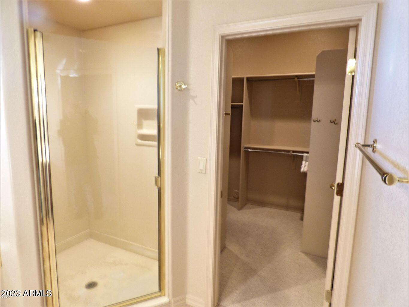 25603 North Sago Drive Rio Verde, AZ 85263 - Photo 10 of 25 a bathroom with a glass shower door
