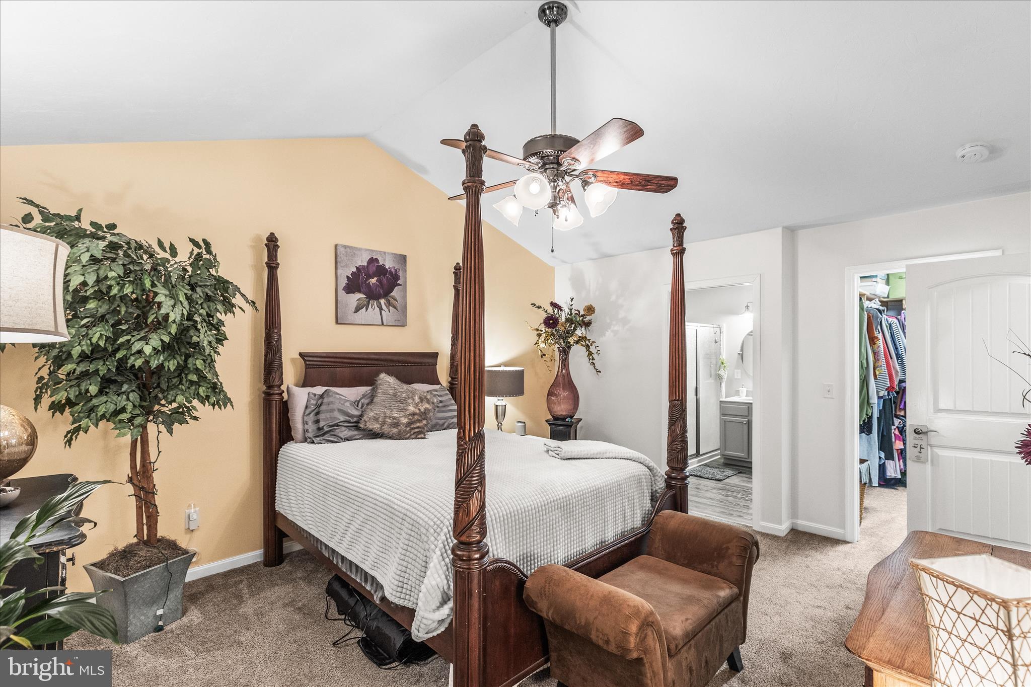 813 West Middle Street Hanover, PA 17331 - Photo 16 of 30 a bedroom with a bed and a potted plant