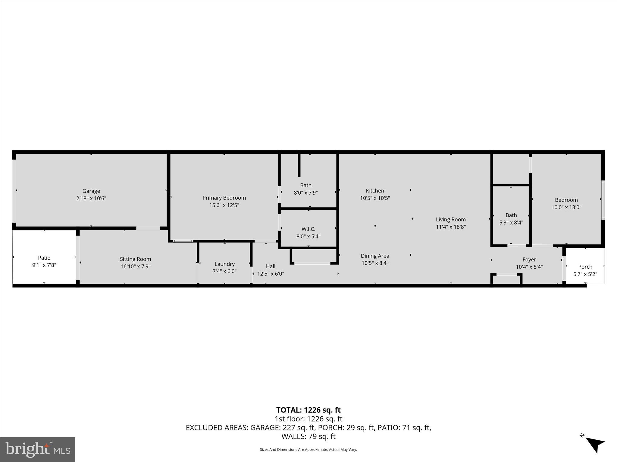 813 West Middle Street Hanover, PA 17331 - Photo 29 of 30 a picture of a floor plan