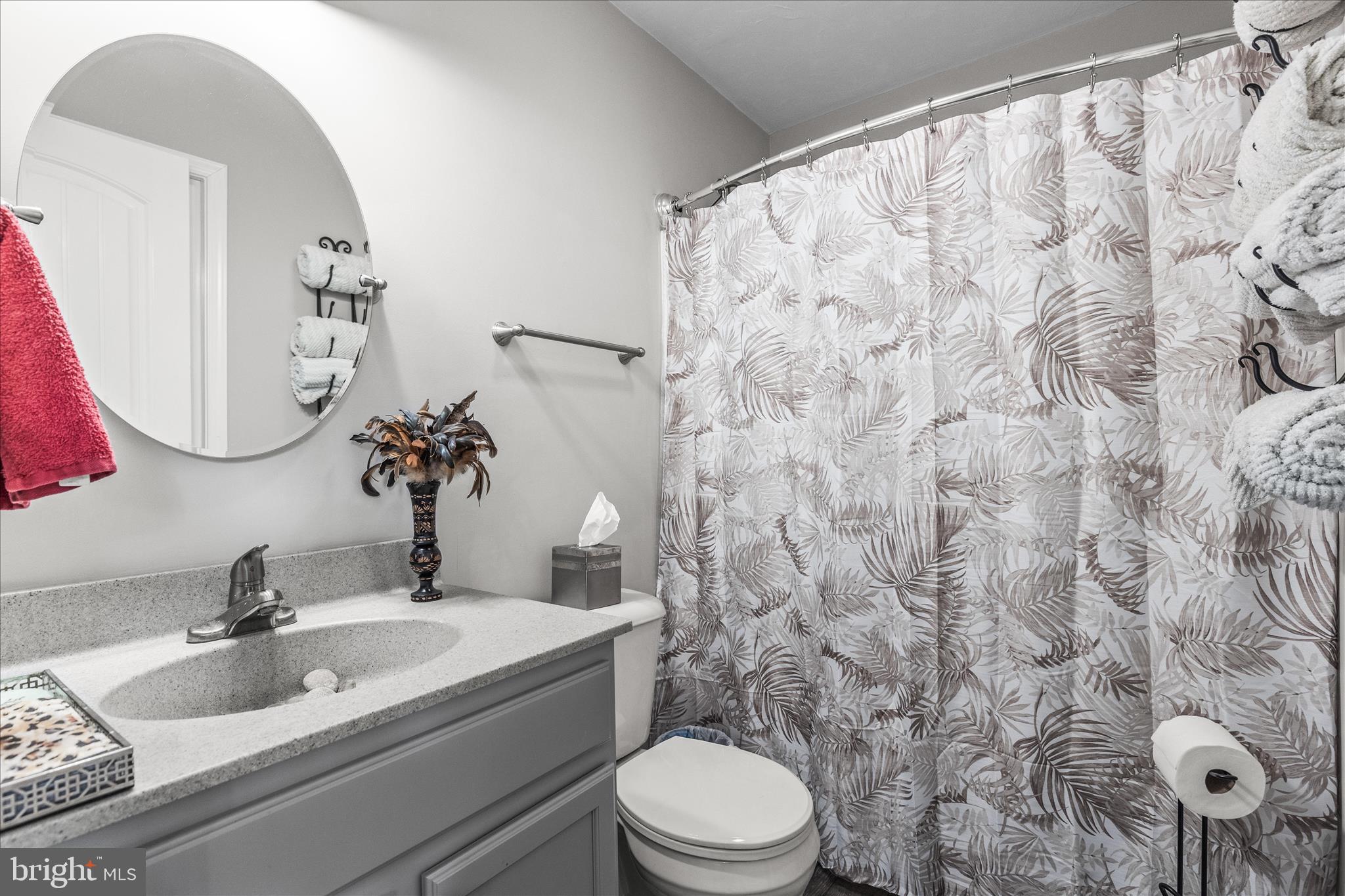 813 West Middle Street Hanover, PA 17331 - Photo 8 of 30 a bathroom with a toilet sink and mirror
