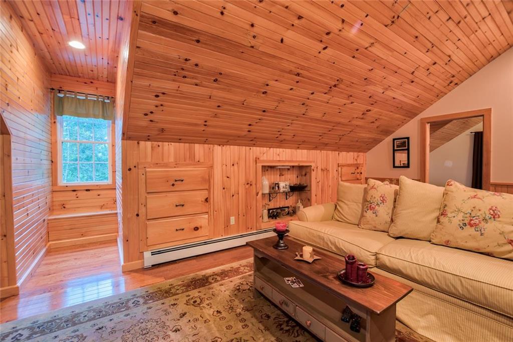 45 Lambs Mill Road Naples, ME 04055 - Photo 28 of 35 Second floor family room with a...