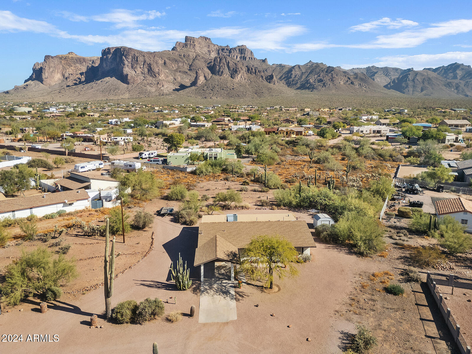 125 North Val Vista Road Apache Junction, AZ 85119 - Photo 4 of 33 Private lot with views