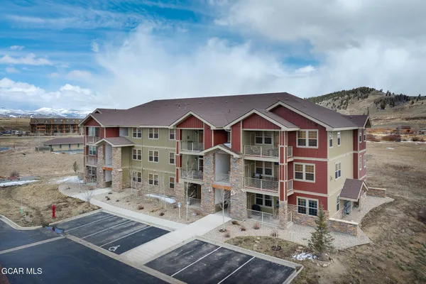 an aerial view of residential houses