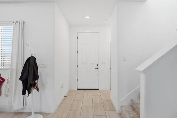 a view of a closet and storage