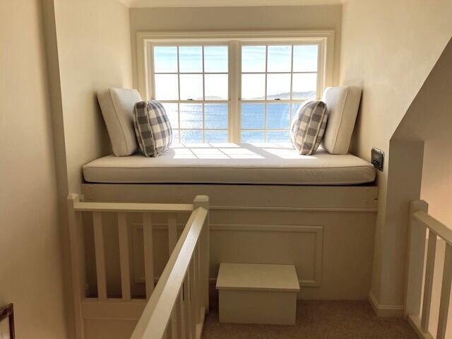 613 Yoho Head Road Machiasport, ME 04655 - Photo 36 of 97 Second Level Bench Seat with Ocean View