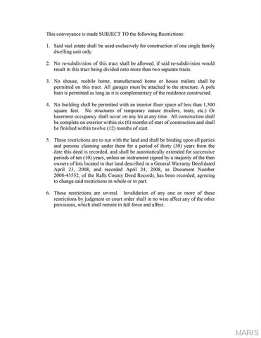 $65,000 | 5 Lone Cedar Trail, New London, MO 63459