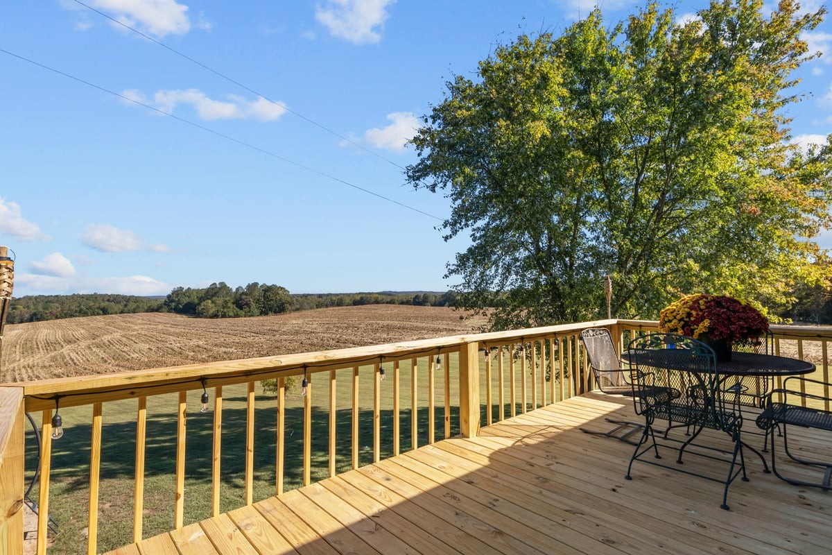 365 Little Benton Road Mansfield, TN 38236 - Photo 13 of 53 a view of a balcony with wooden floor and outdoor space