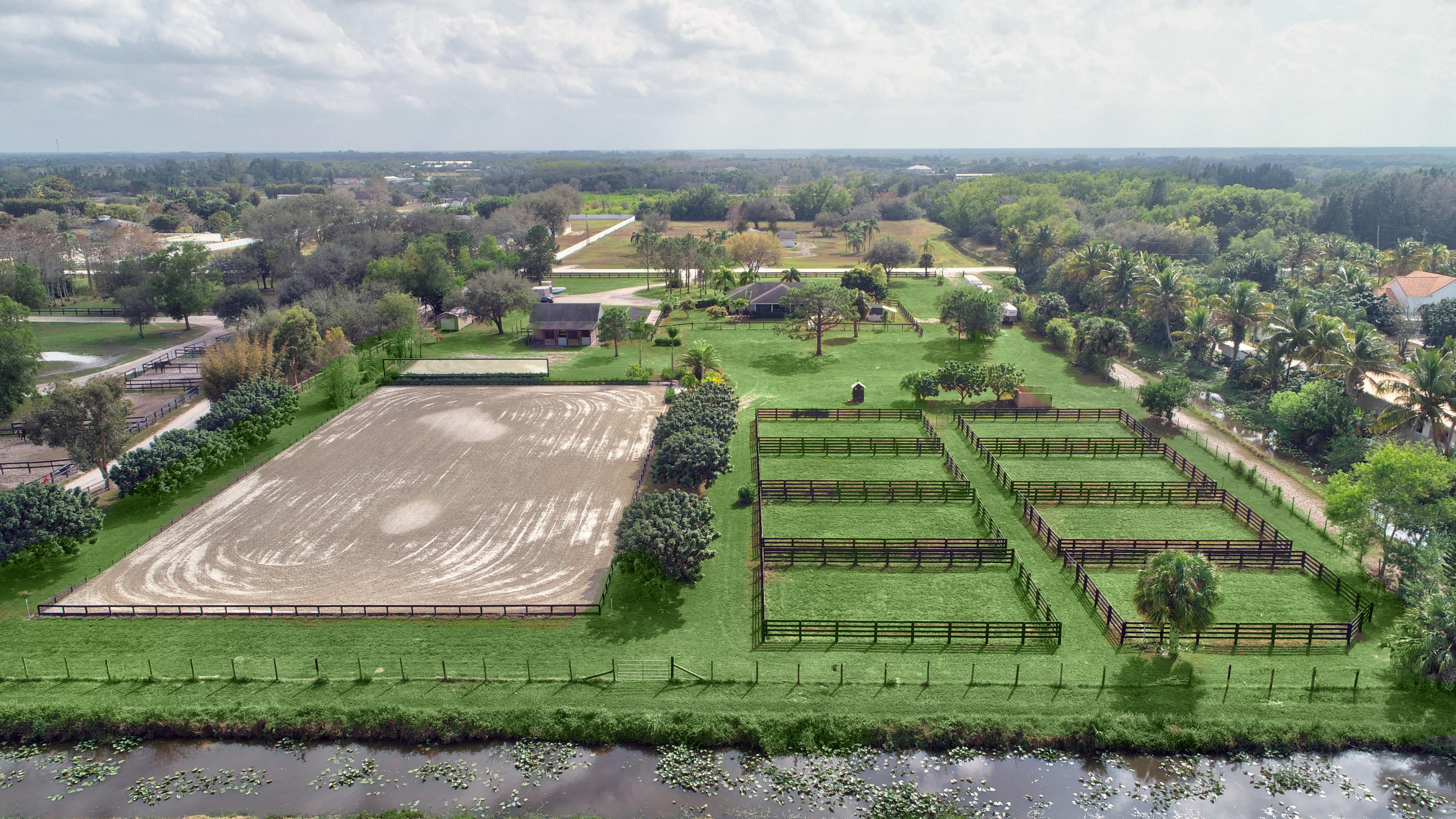 16493 Rustic Road Wellington, FL 33470 - Photo 38 of 57 an aerial view of a house