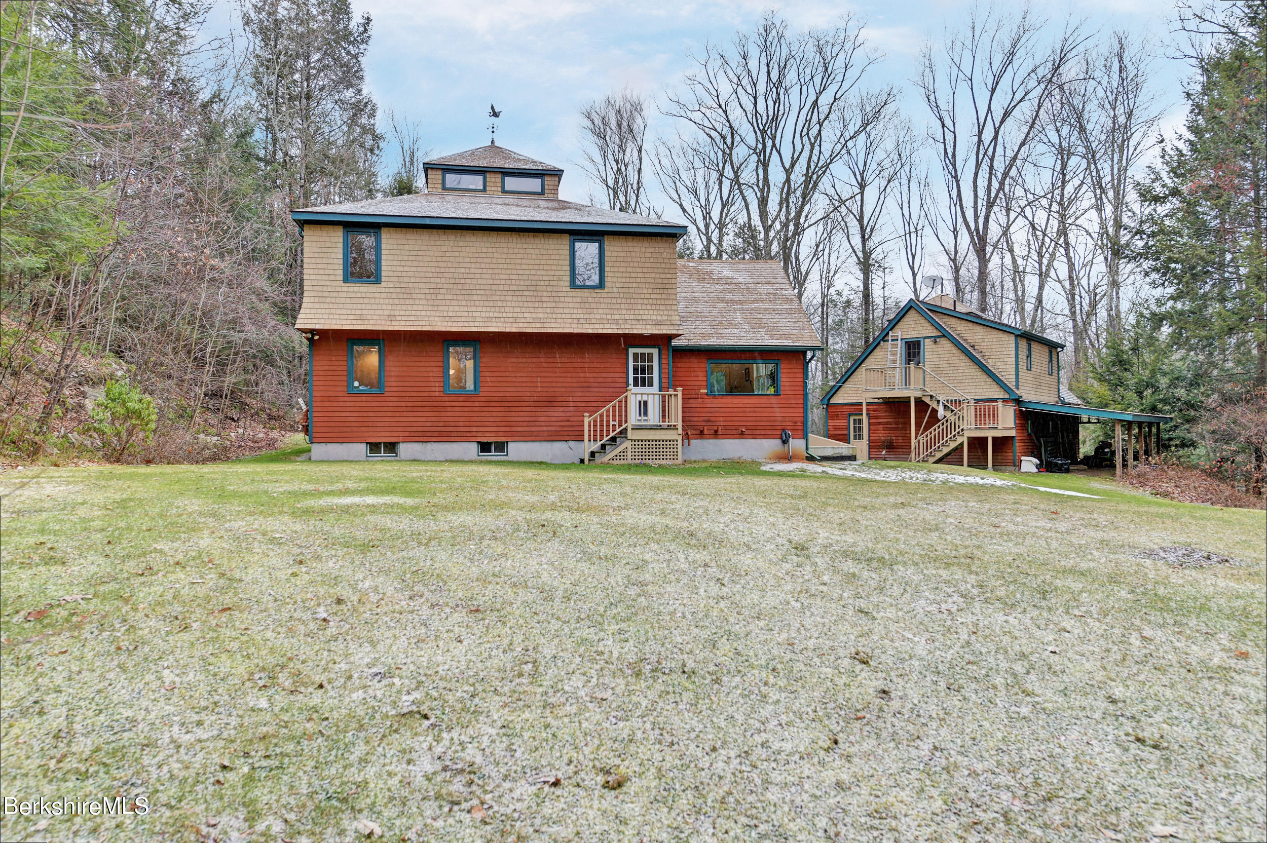 4 Robin Road West Stockbridge, MA 01236 - Photo 40 of 42 40-Back of Home amp; Garage