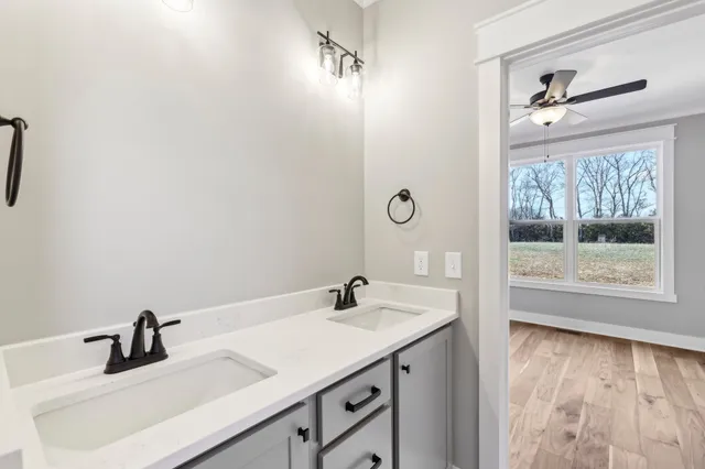a view of swimming pool with an outdoor space and seating area