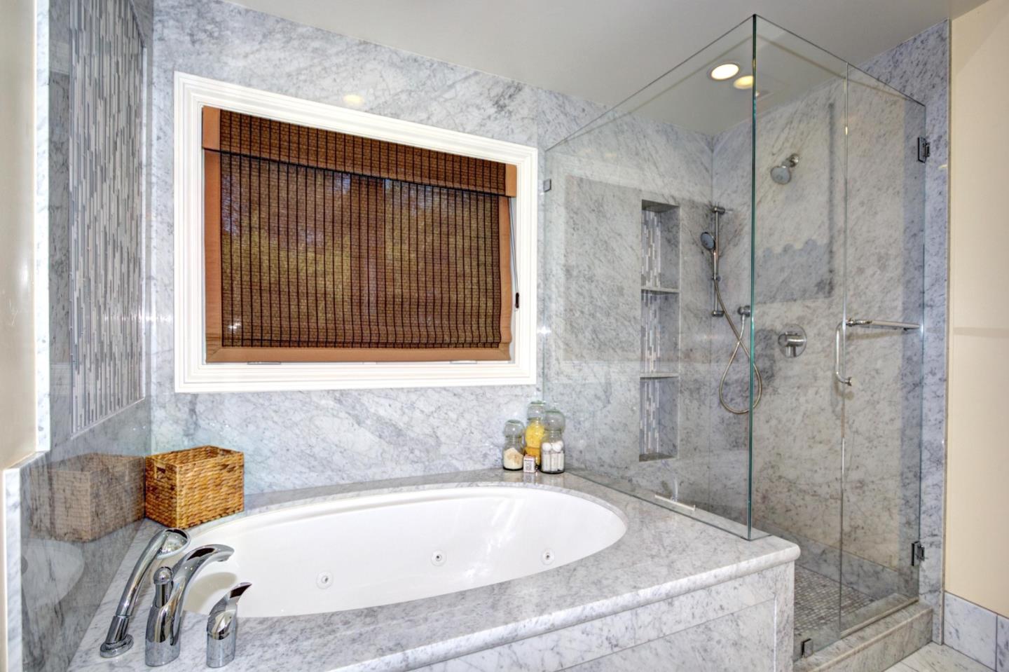 641 Mills Avenue Los Altos, CA 94022 - Photo 16 of 36 a bathroom with a tub and shower