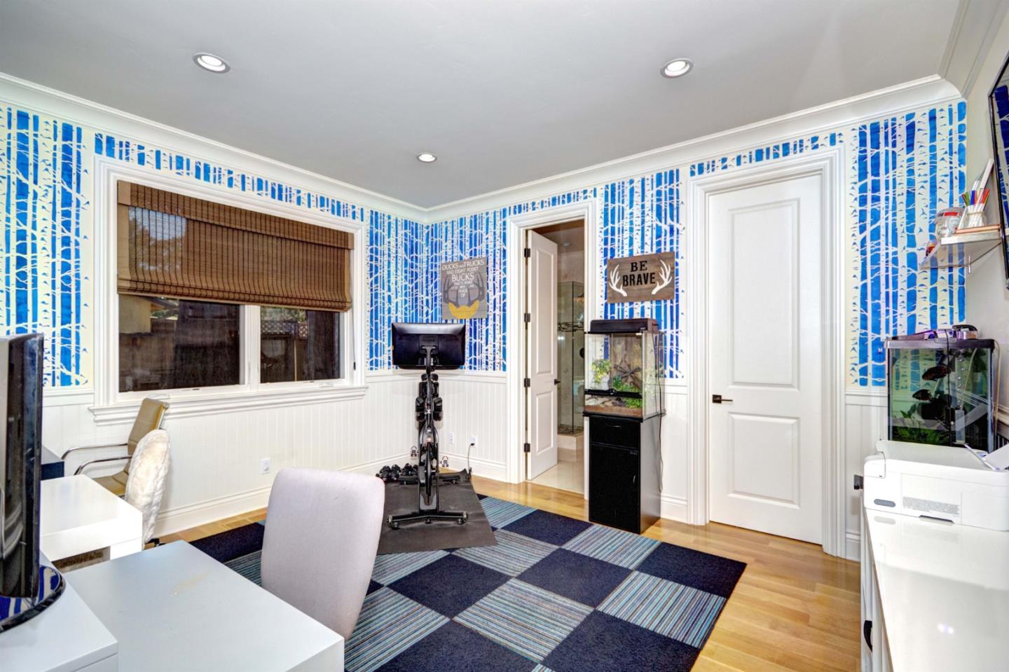 641 Mills Avenue Los Altos, CA 94022 - Photo 23 of 36 a living room with furniture and a rug