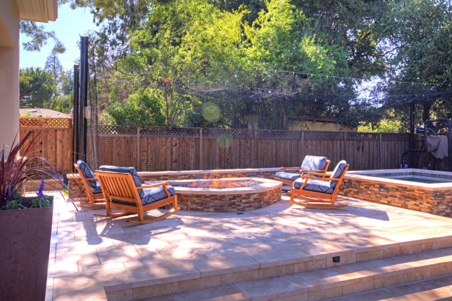 641 Mills Avenue Los Altos, CA 94022 - Photo 29 of 36 a view of a bench in the patio