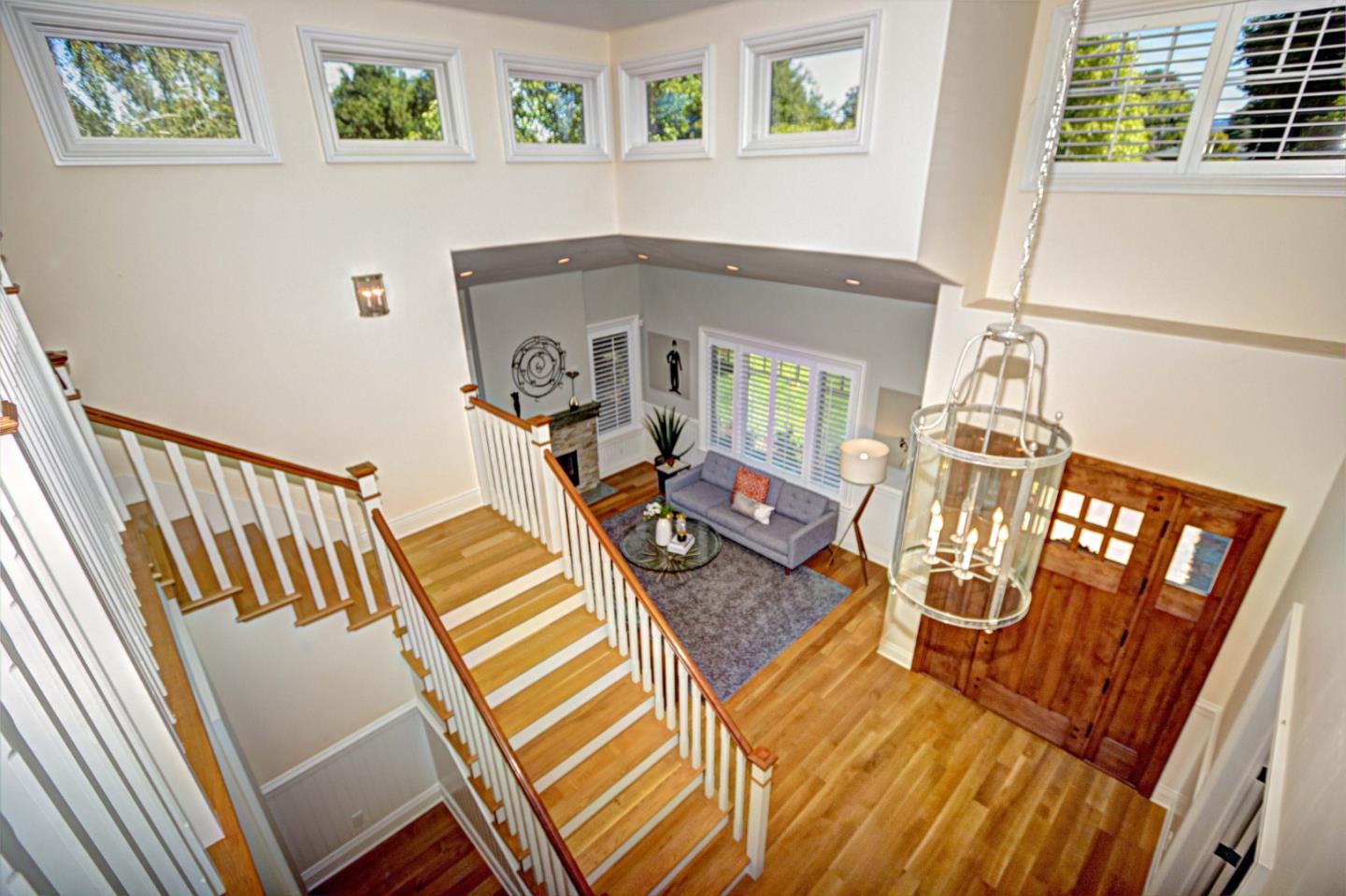 641 Mills Avenue Los Altos, CA 94022 - Photo 4 of 36 a view of an entryway with wooden floor