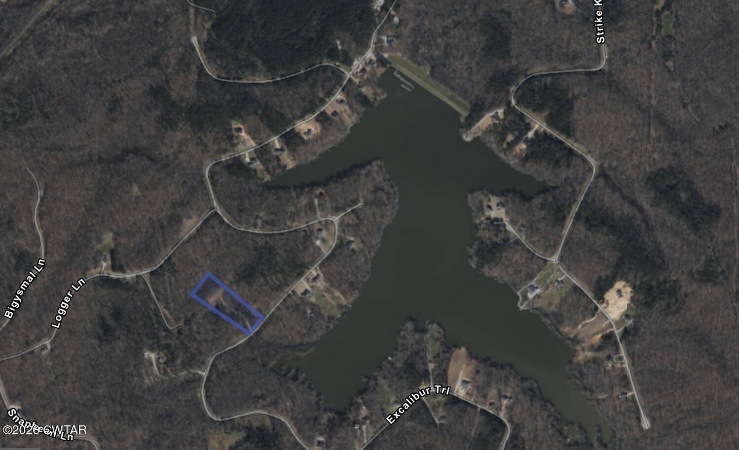 942 Excalibur Trail Cedar Grove, TN 38321 - Photo 17 of 19 an aerial view of a house