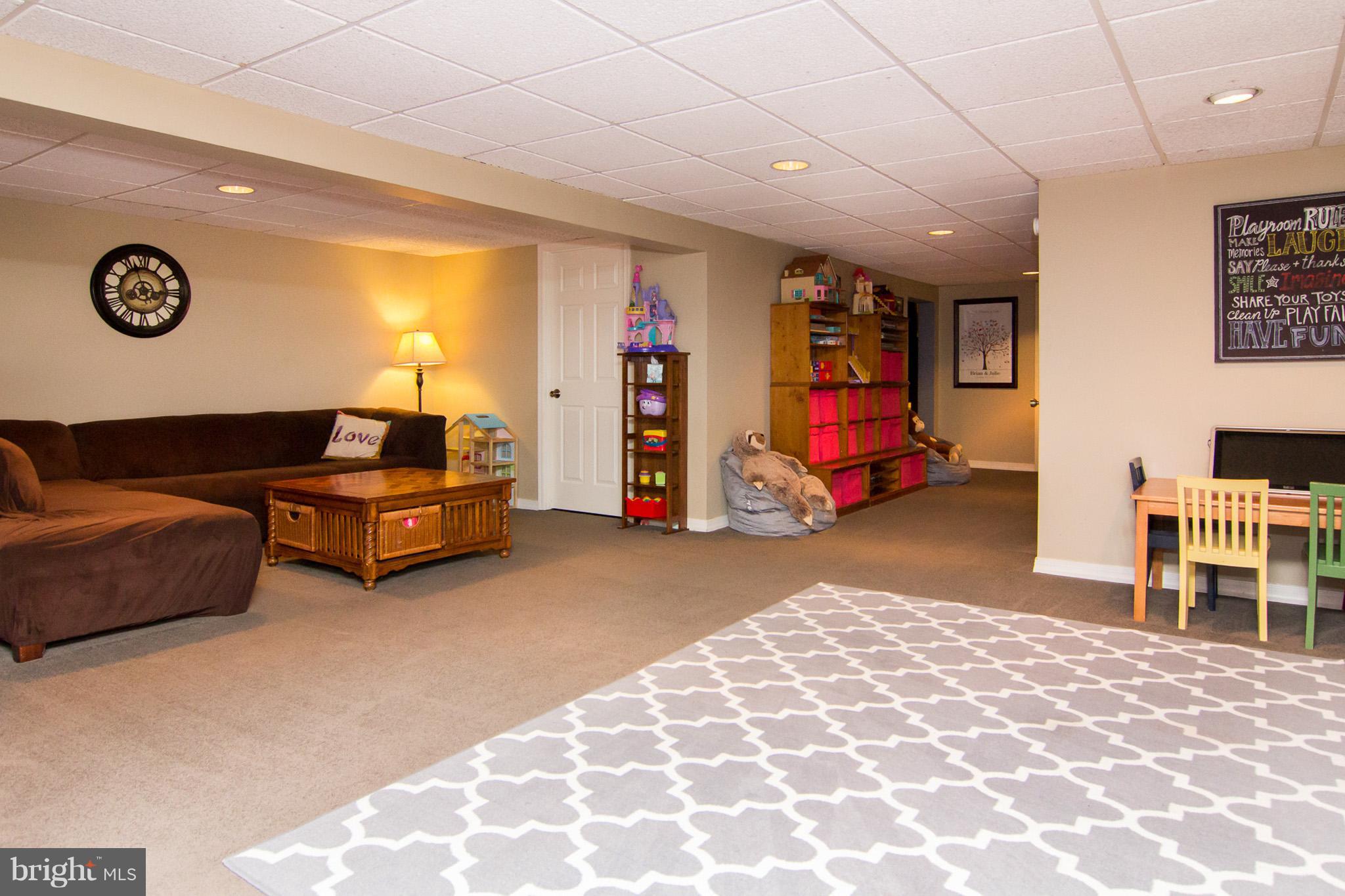 3915 St Paul Road Hampstead, MD 21074 - Photo 23 of 30 Lower level Recreation Room