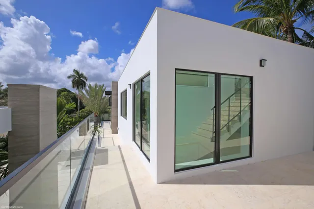 a view of a house with a swimming pool