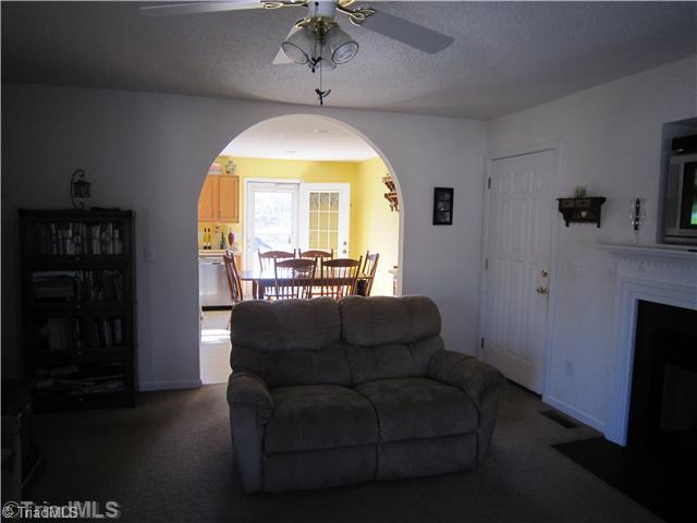 249 Sunset Ridge Lane Lexington, NC 27295 - Photo 3 of 6 Living Room. Living Room viewing into dining area
