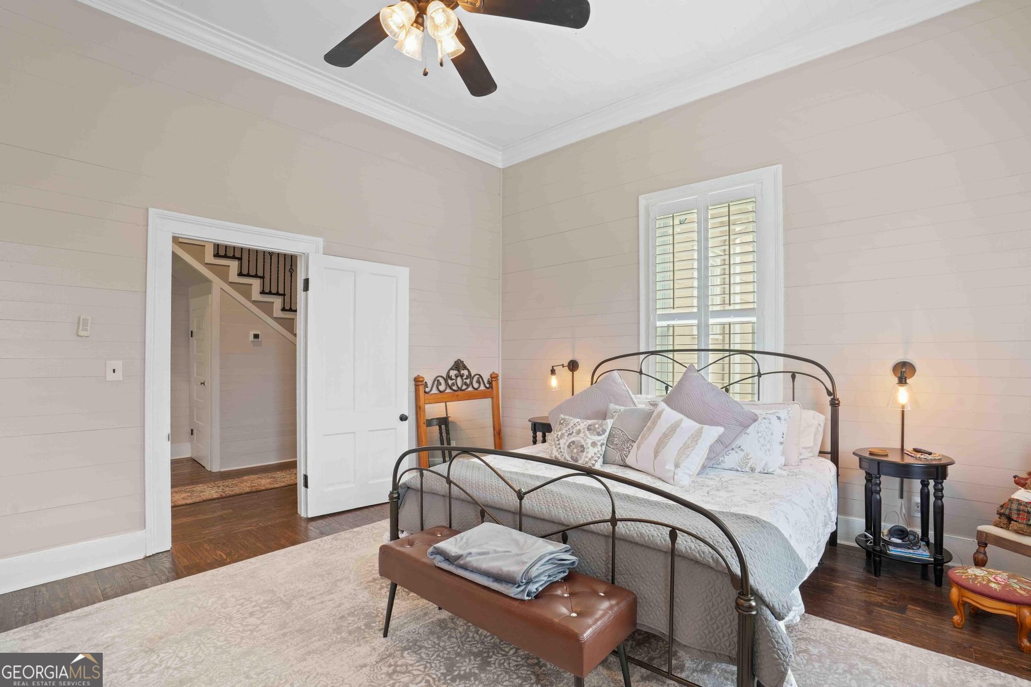 193 Bartee Road Woodbury, GA 30293 - Photo 36 of 84 a bedroom with furniture and a window