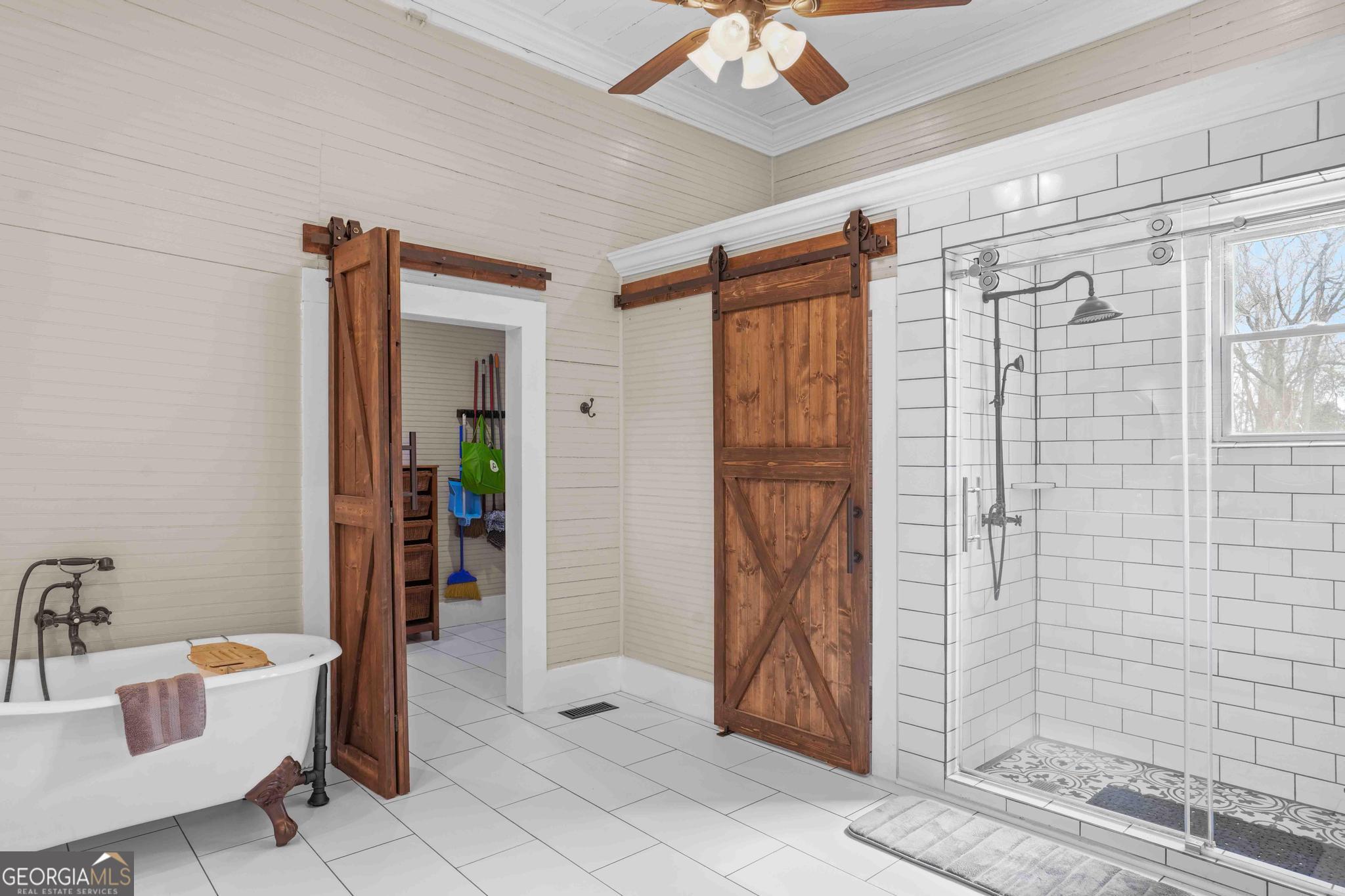 193 Bartee Road Woodbury, GA 30293 - Photo 43 of 84 a bathroom with a shower and a sink