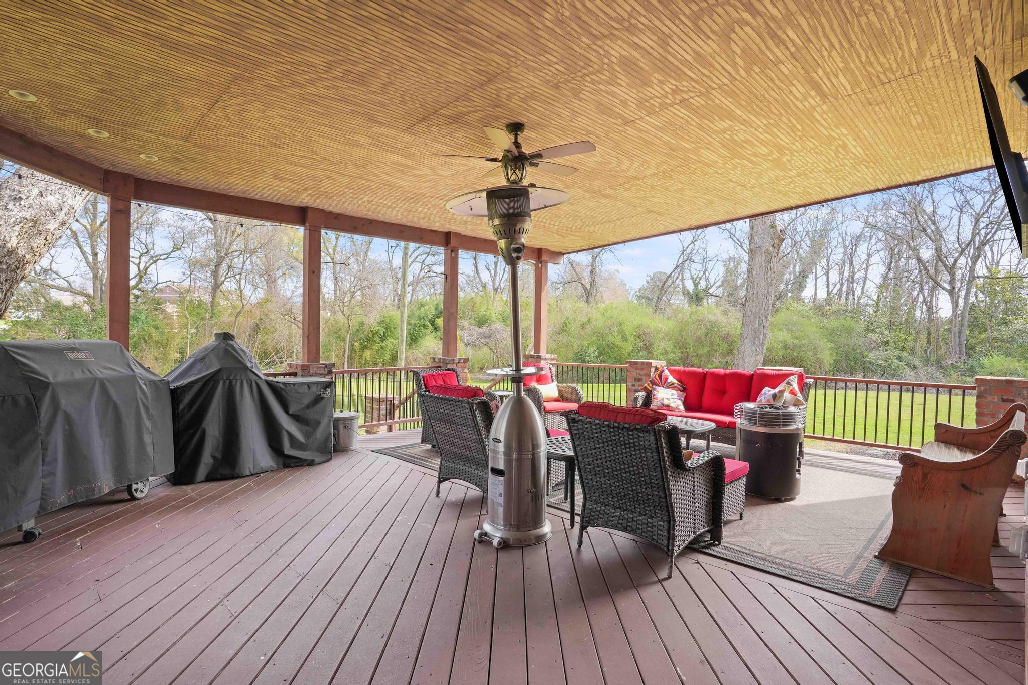 193 Bartee Road Woodbury, GA 30293 - Photo 60 of 84 a view of a dining room with furniture window and outside view
