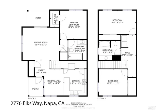 $555,000 | 2776 Elks Way, Napa, CA 94558