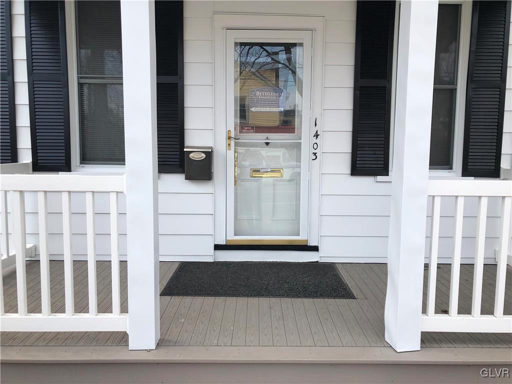 1403 Center Street Bethlehem, PA 18018 - Photo 24 of 25 a view of entrance door of the house