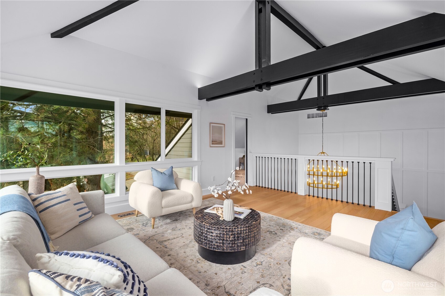 1014 4th Avenue North Seattle, WA 98109 - Photo 21 of 40 a living room with furniture and a large window