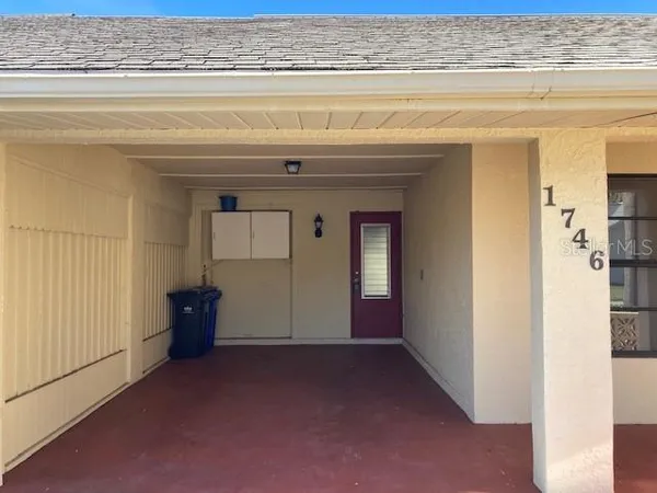 a view of empty room