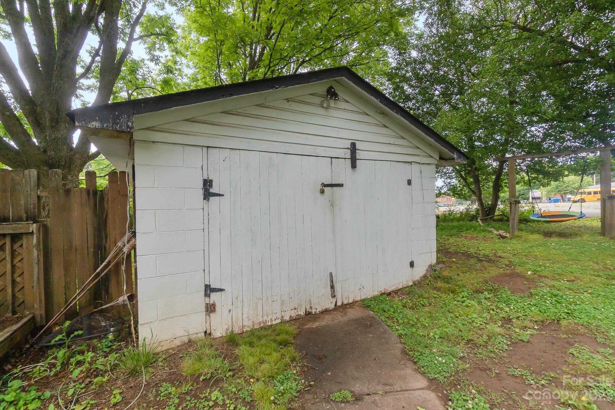 19 Union Street Maiden, NC 28650 - Photo 29 of 29 a view of backyard of house with green space