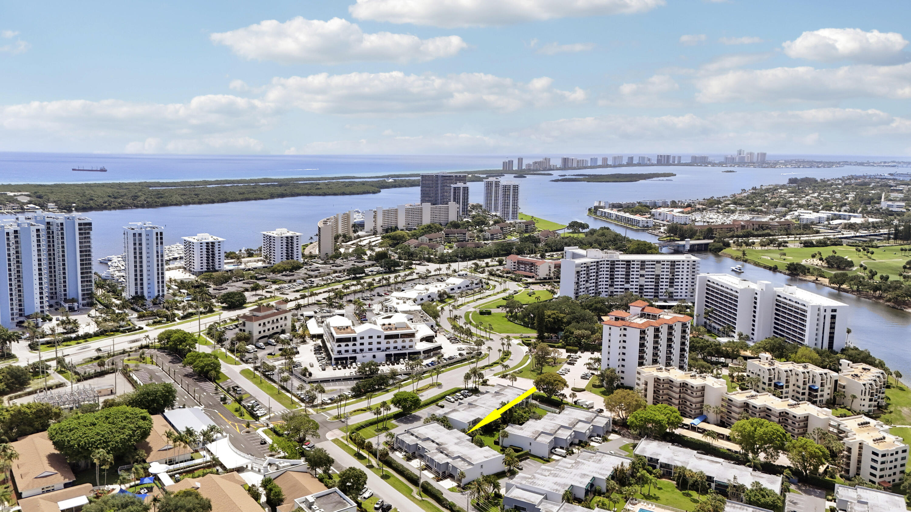384 Golfview Road, Unit D North Palm Beach, FL 33408 - Photo 46 of 52 Aerial
