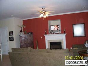 930 Copperstone Lane, Unit 930 Fort Mill, SC 29708 - Photo 3 of 8 a living room with furniture and a fireplace