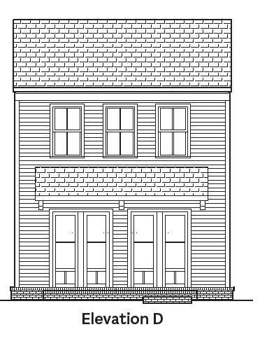 Old Town Lilburn Lot 13 is a Lula elevation D three story open concept townhome.