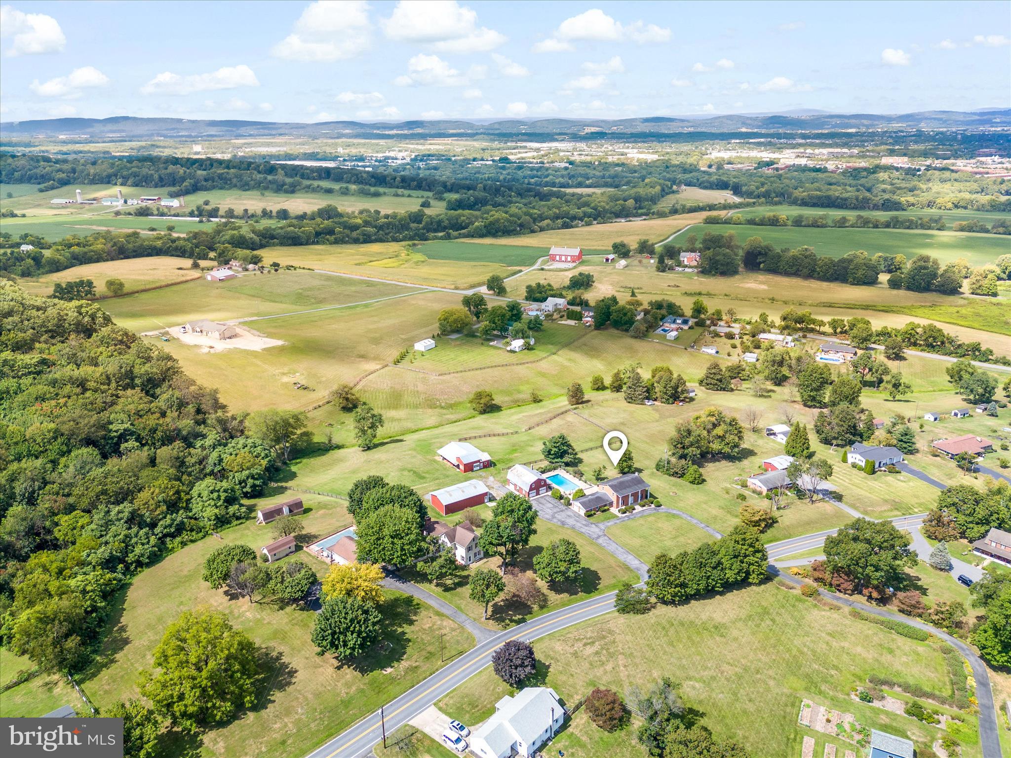 4514 Araby Church Road Frederick, MD 21704 - Photo 83 of 89 a view of a city with an ocean view