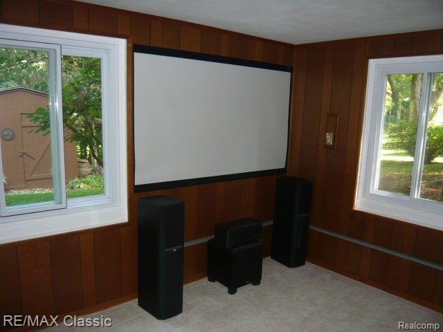 19480 Clement Road Northville, MI 48167 - Photo 12 of 24 BUILT-IN HOME THEATER