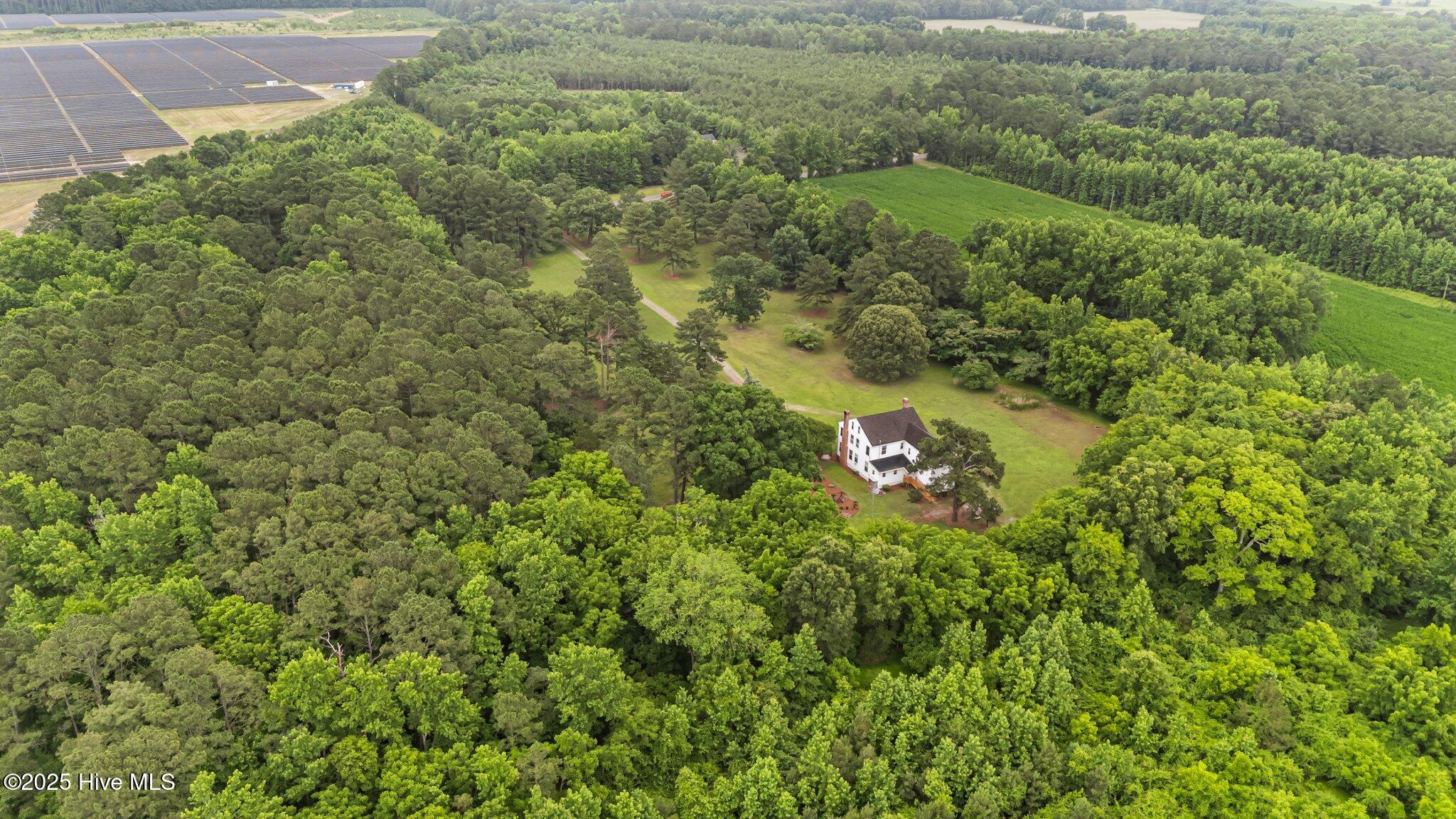 5662 Morning Star Church Road Battleboro, NC 27809 - Photo 48 of 51 Aerial view