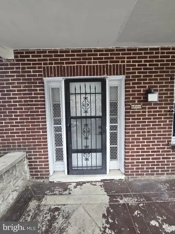 a front view of a building