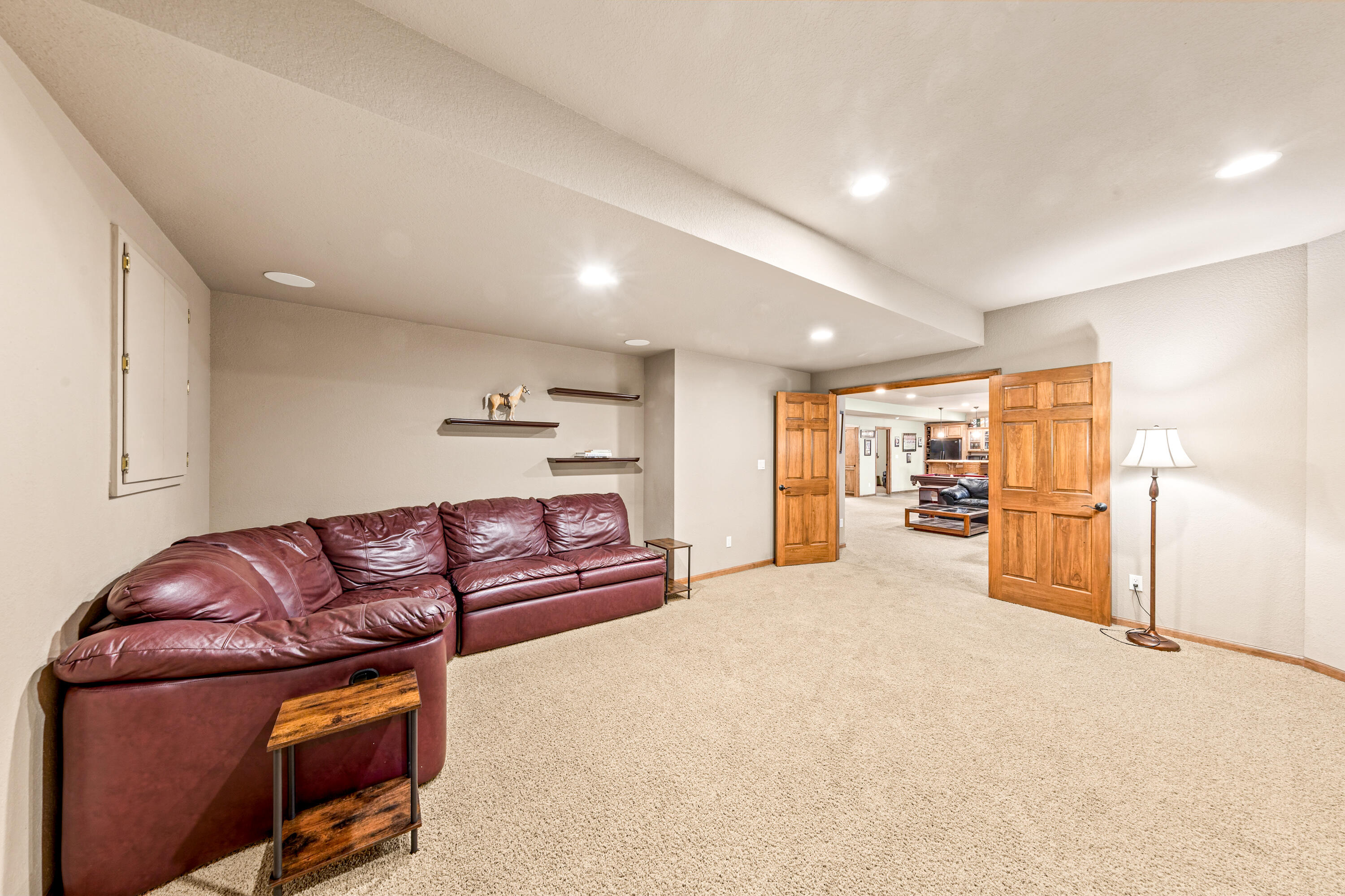 1260 4 Winds Way Hartland, WI 53029 - Photo 66 of 79 Lower Level Theater Room