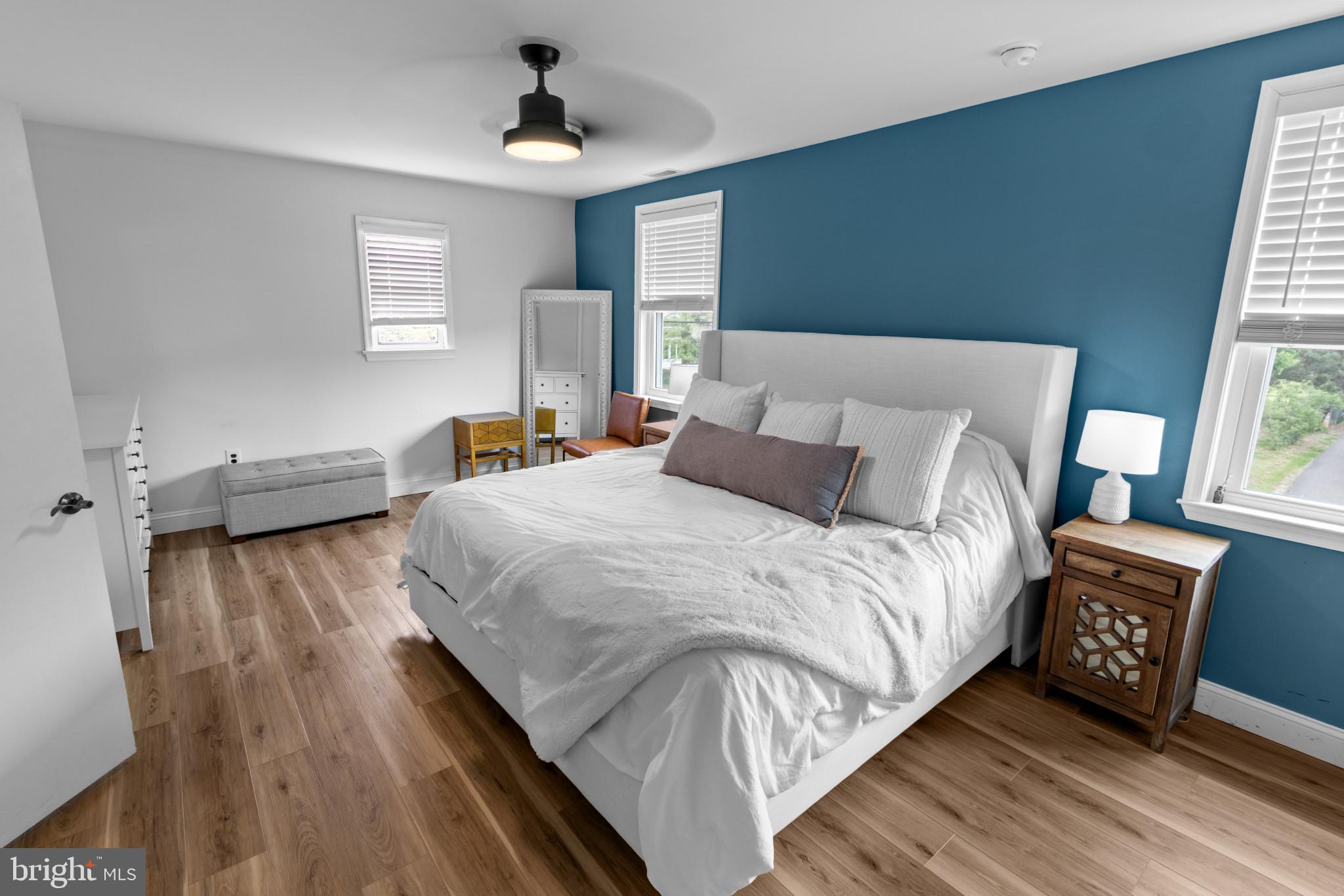 529 Ridge Road Southampton, NJ 08088 - Photo 16 of 25 a bedroom with bed and wooden floor