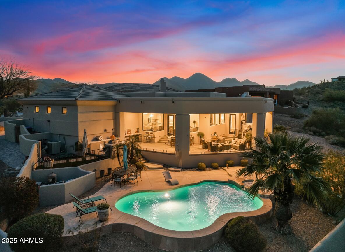 15730 East Eagle Crest Road Fountain Hills, AZ 85268 - Photo 73 of 77 a view of swimming pool having outdoor seating