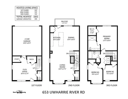 $425,000 | 653 Uwharrie River Road, Charlotte, NC 28211
