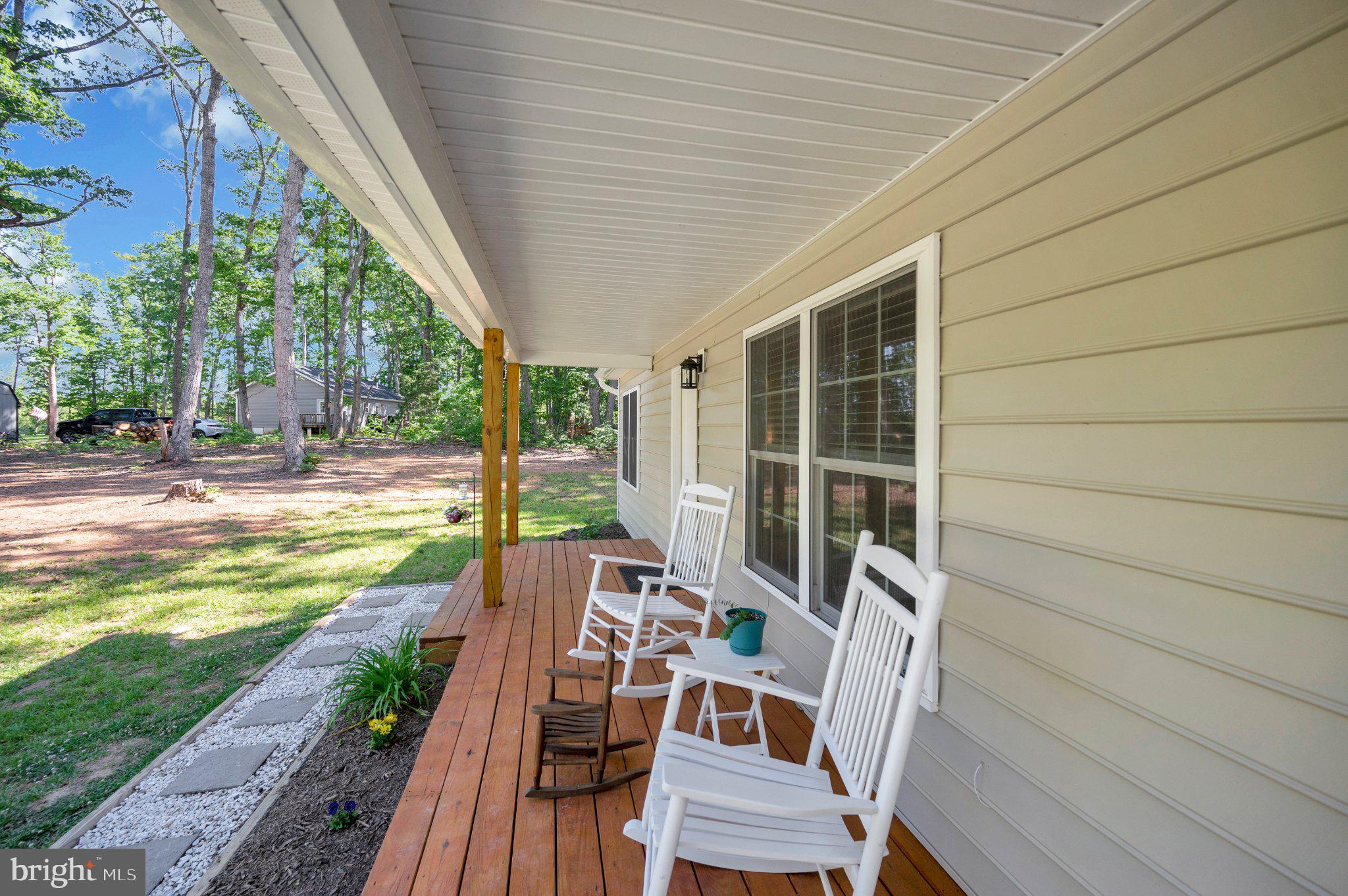 28282 Tatum Road Unionville, VA 22567 - Photo 44 of 52 Charming porch with serene views.