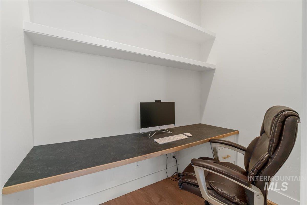207 West Wrangler Street Meridian, ID 83646 - Photo 13 of 44 Office off of Living Room/Kitchen with sliding barn door