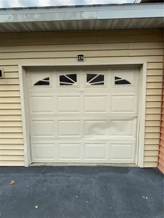 a close view of washer and dryer