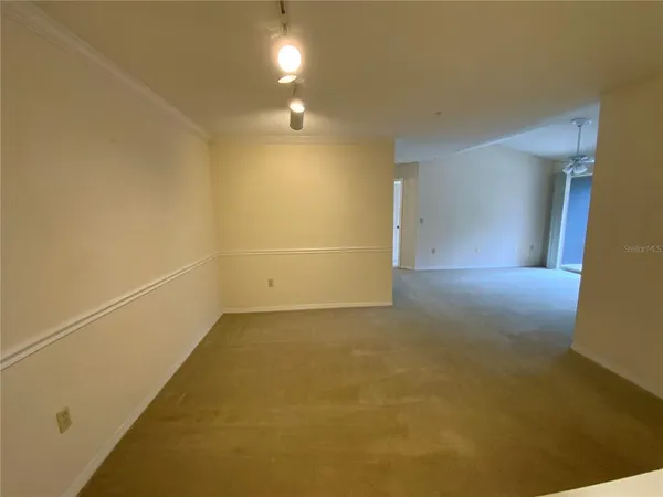 a view of empty room